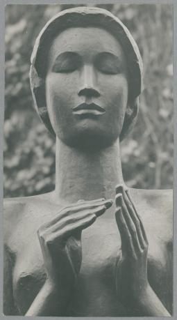 Assunta, Detail, 1919/21, Bronze