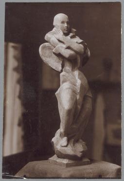 Törichter Engel, 1922, Holz