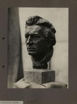 Porträt Ferrucio Busoni, 1925, Bronze