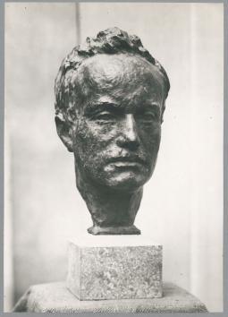 Porträt Carl Severing, 1925, Bronze