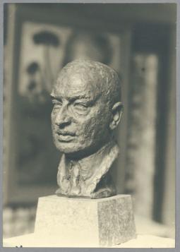 Porträt Heinrich Grünfeld, 1925, Bronze