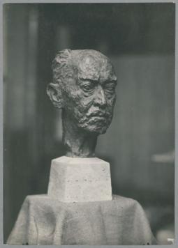 Porträt Adolf von Harnack, 1925, Bronze