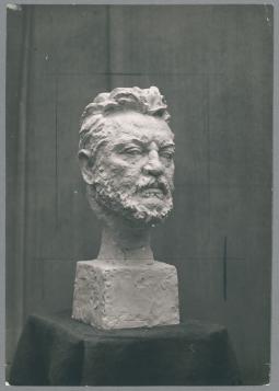Porträt Max Slevogt, 1926, Gips