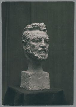 Porträt Max Slevogt, 1926, Gips