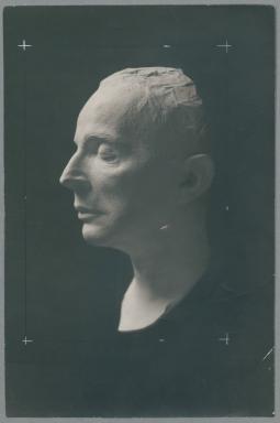 Totenmaske Paul Cassirer, 1926, Gips