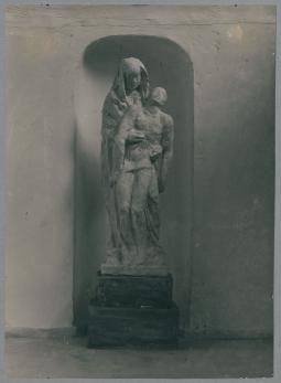 Grabkapelle Thyssen, Pietà, Entwurf I, 1925/26, Gips oder Ton