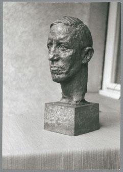 Porträt Ernst Rentsch, 1926, Bronze