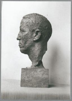 Porträt Ernst Rentsch, 1926, Bronze