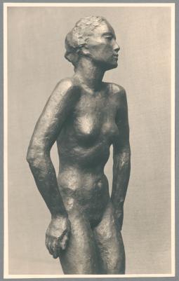 Laufende I, Detail, 1928, Bronze