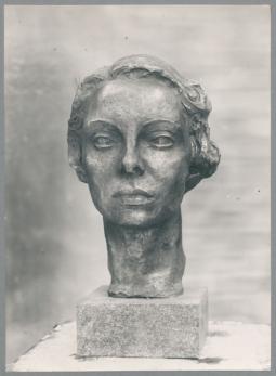 Porträt Miss Gertrude Weyhe, 1929 oder 1937, Bronze