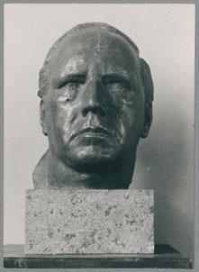 Selbstbildnis, 1933, Bronze