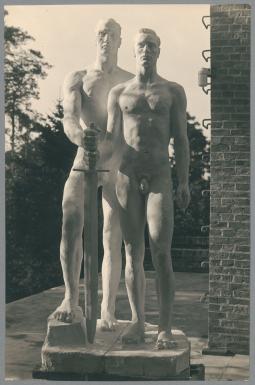 Krieger-Ehrenmal Stralsund, 1934/35, Gips