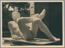 Ruhender Athlet, 1935, Gips