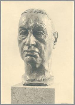 Porträt Paul Reusch, 1935, Bronze