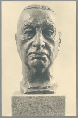 Porträt Paul Reusch, 1935, Bronze