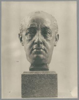 Porträt Francisco Franco, 1938, Bronze