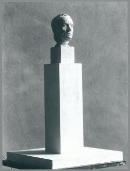 Modell für das Porträt Wilhelm Lueg, 1939, Gips