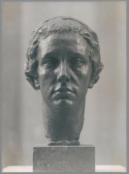 Porträt Leonore von Keudell, 1940, Bronze