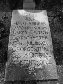 Grabmal Hans Freiherr von Wangenheim
