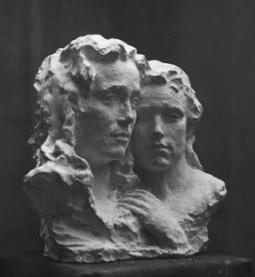 Doppelporträt Benjamine Kolbe und Tochter Leonore von Keudell