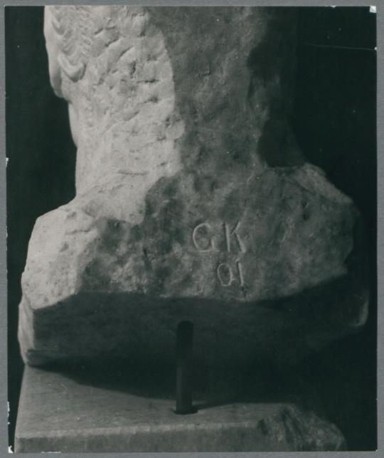 Kopf Antonio, Detail, 1901/03, Marmor