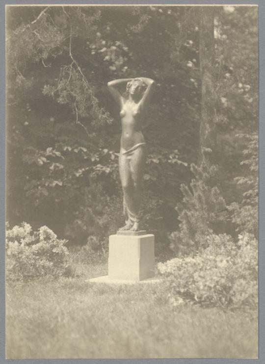 Gartenfigur, 1912, Bronze