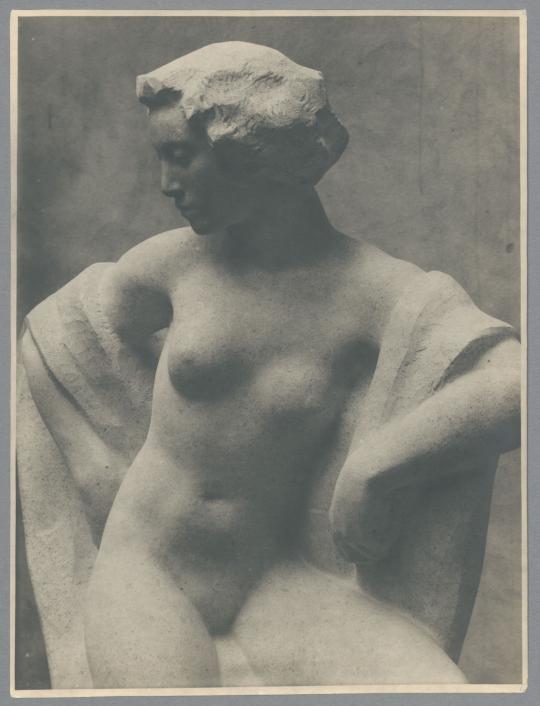 Brunnenfigur, Detail, 1912/13, Marmor