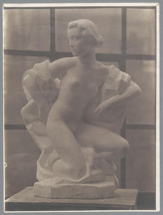 Brunnenfigur, 1912/19, Gips