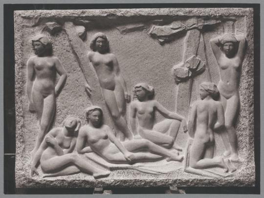 Relief Sommertag, 1913, Marmor