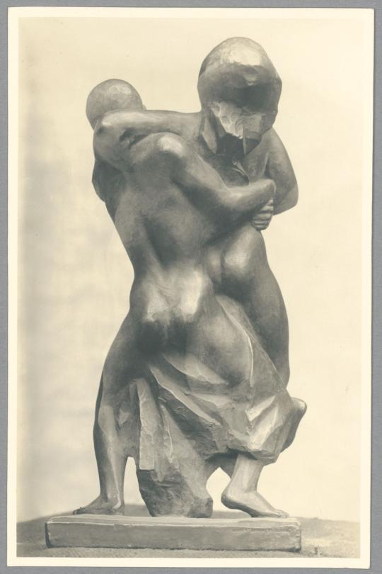 Frauenraub, 1919, Bronze