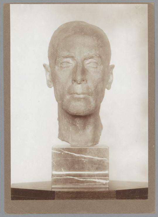 Porträt Harry Graf Kessler, 1916, Bronze