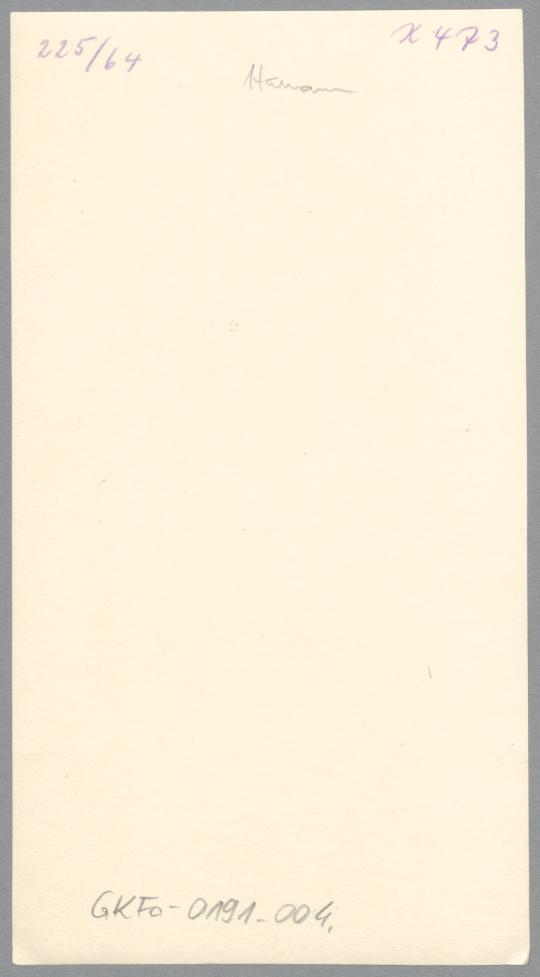 Adam, 1919/20, Gips farbig gefasst