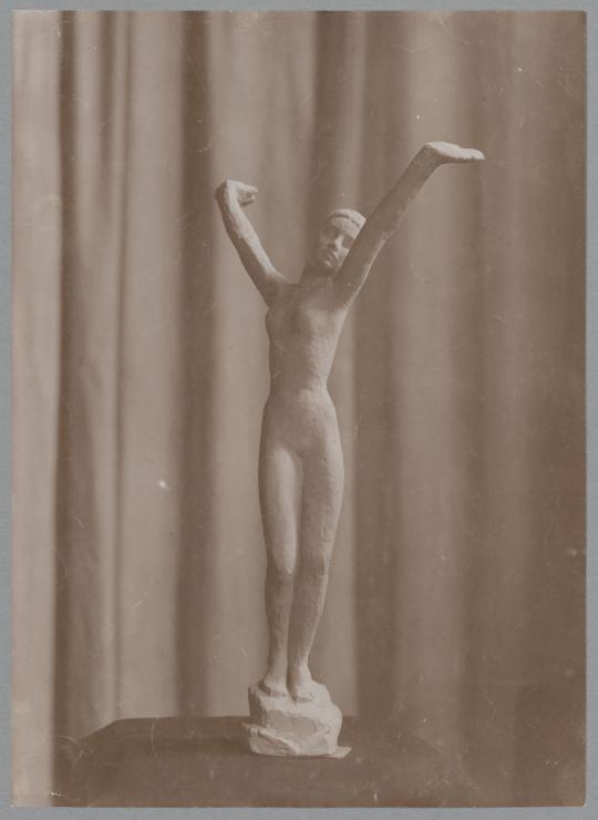 Entwurf Gedächtnisfigur, 1921, Gips