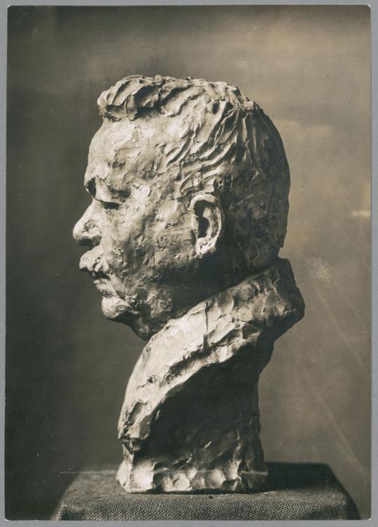Porträt Friedrich Ebert, 1925, vermutlich Gips