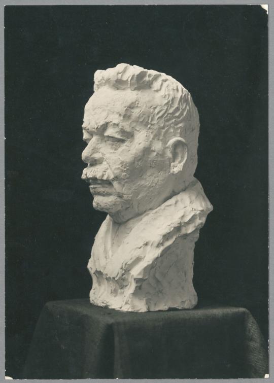 Porträt Friedrich Ebert, 1925, Gips