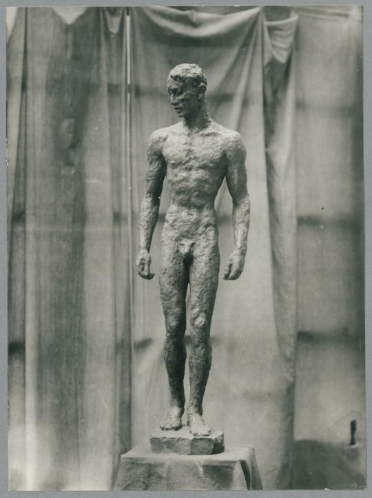 Schreitender Jüngling, 1925, Bronze