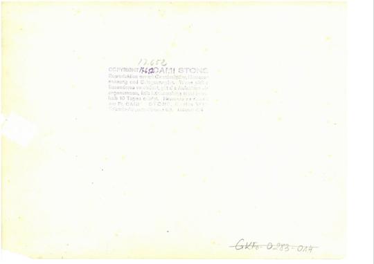 Morgen, 1925, Gips