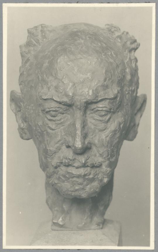Porträt Adolf von Harnack, 1925, Bronze