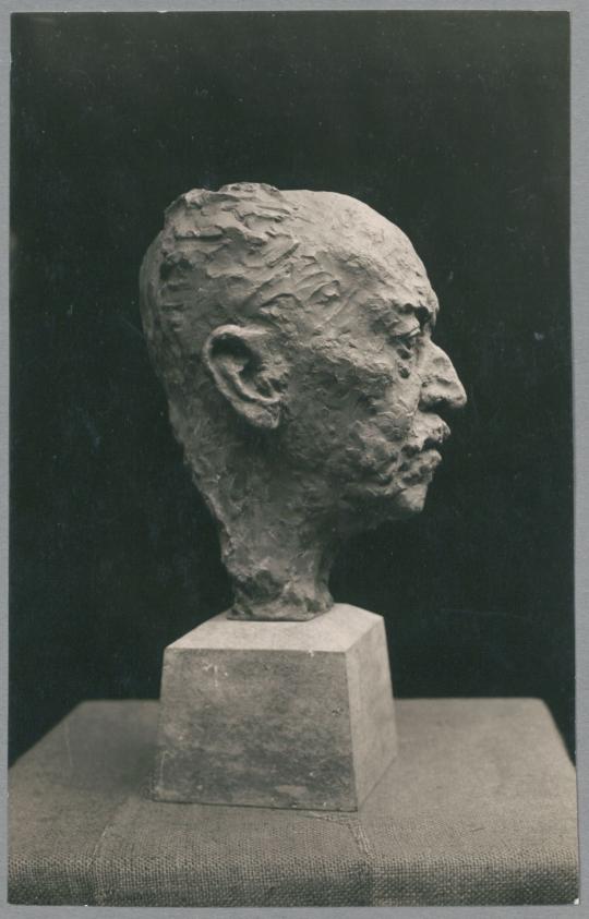 Porträt Adolf von Harnack, 1925, Bronze