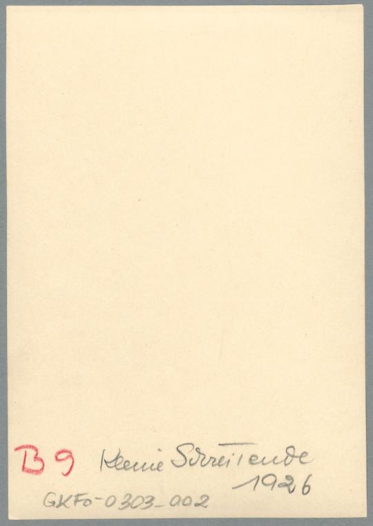 Schreitende, 1926, Gips