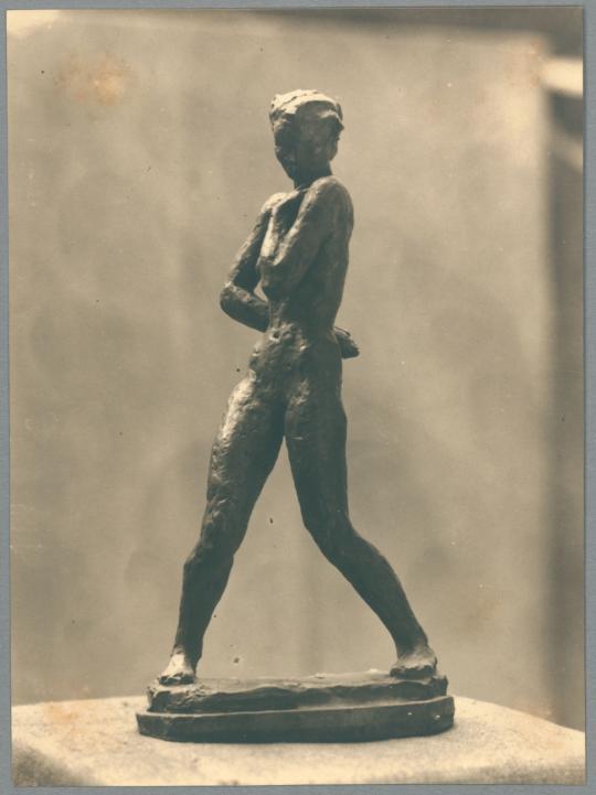 Schreitende, 1926, Bronze