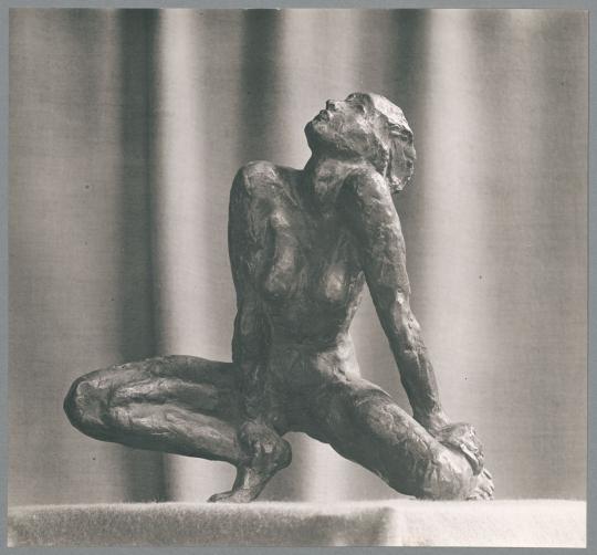 Hockende, 1926, Bronze
