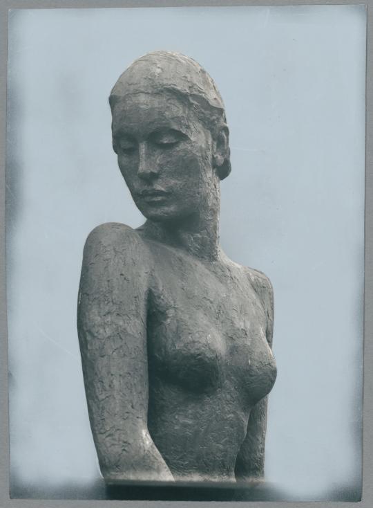 Emporsteigende, Detail, 1926, Bronze