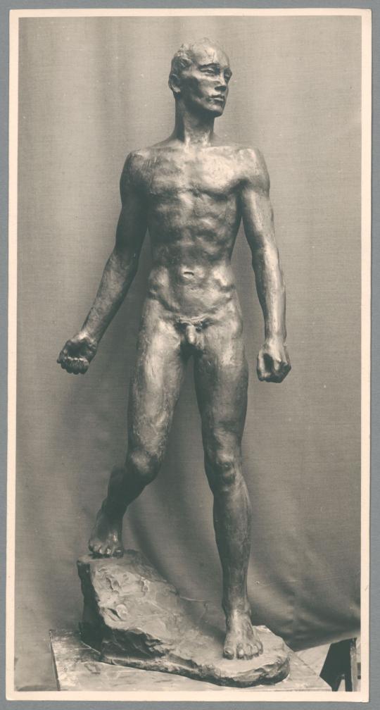 Herabschreitender, 1927, Bronze