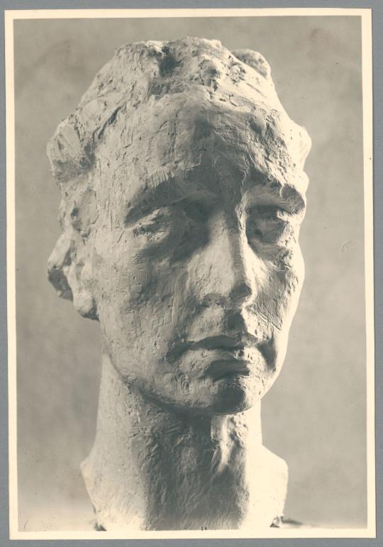 Kopf Gabriel, 1928, Gips