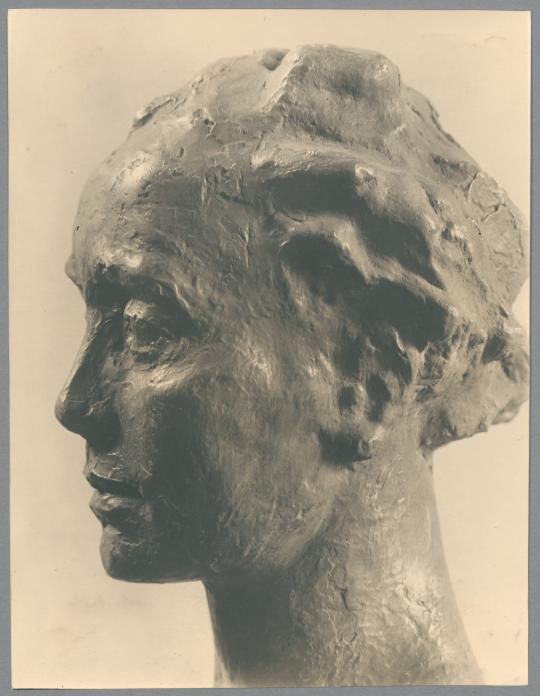 Kopf Gabriel, 1928, Bronze