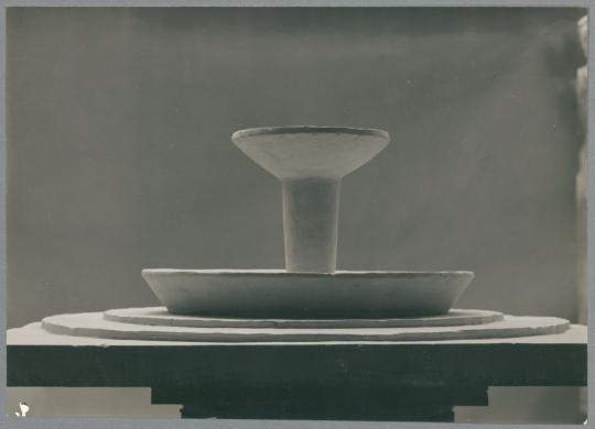Vorentwurf Rathenau-Brunnen III, 1928, Gips