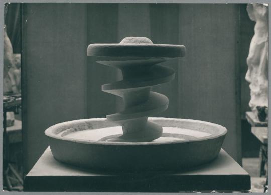 Modell Rathenau-Brunnen, 1928/30, Gips