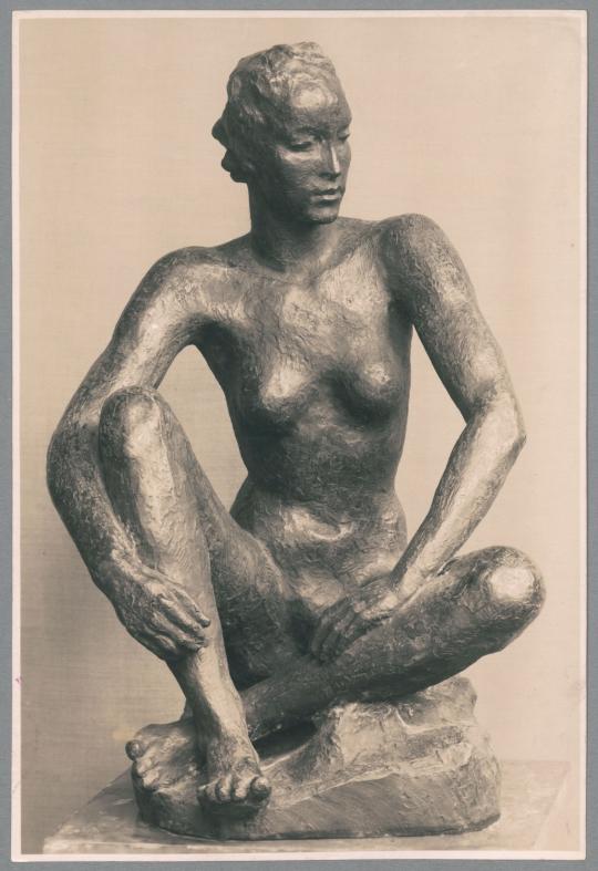 Sitzende, 1929, Bronze