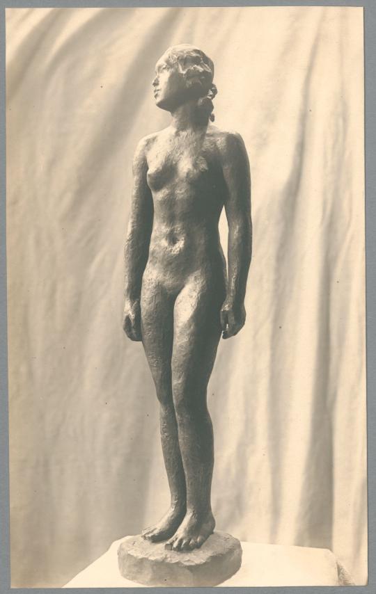 Junges Mädchen, 1929, Bronze